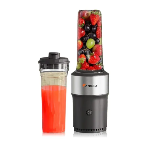 Fandbo Licuadora portátil 1.2l Con 2 Tazas Portátiles 6 Cuchillas