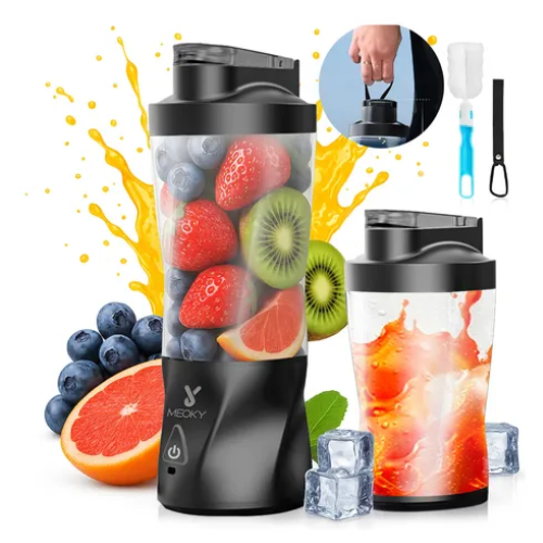 Meoky Licuadora Portátil Para Hielo Jugueras Profesional Blender Inalámbrica